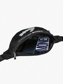 Fashionable And Niche Design Luminous Waist Bag, Personalized Arrow Reflective Chest Bag, Outdoor Travel Close Fitting Running Crossbody Bag, Suitable For Commuting, Students, Classes, Short Trips, Shopping, Mobile Phone Storage Bag, A Holiday Gift For Men. - Multicolor - View 6