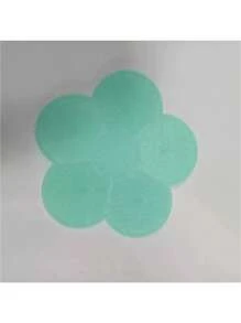 1 szt. Silikonowa podkładka matowa z wzorem kwiatu jabłka z przyssawką, silikonowa podkładka matowa narzędzie kosmetyczne, mata do czyszczenia pędzli do makijażu