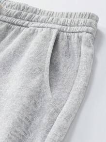 1 szt. Męskie letnie luźne, swobodne spodnie z prostymi nogawkami, lekkie, oddychające, elastyczne, regulowane, ściągane sznurkiem, skośna kieszeń, odpowiednie do codziennego noszenia, na ulicę, do sportu