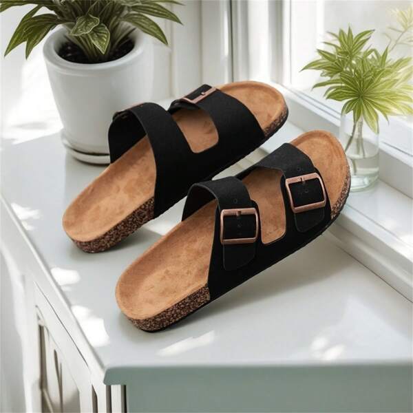 Herrenschuhe, Herrensandalen für den Sommer, Outdoor Strand Lässig Schuhe, strapazierfähige rutschfeste Luxusschuhe, verstellbarer Gummi, fällt 2 Größen größer aus, bitte messen Sie die tatsächliche Fußlänge