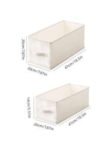 Fabric Closet Storage Bins – Foldable Drawer Organizers For Clothes, Towels, Underwear, Wardrobe Dividers | Collapsible, Stackable, Handle-Equipped, Space-Saving For Bedroom, Closet, Dresser