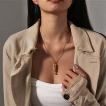 BMOR 极简主义铰接式鱼吊坠项链海洋爱好者海滩项链女士日常不锈钢配饰奢华优质珠宝礼物