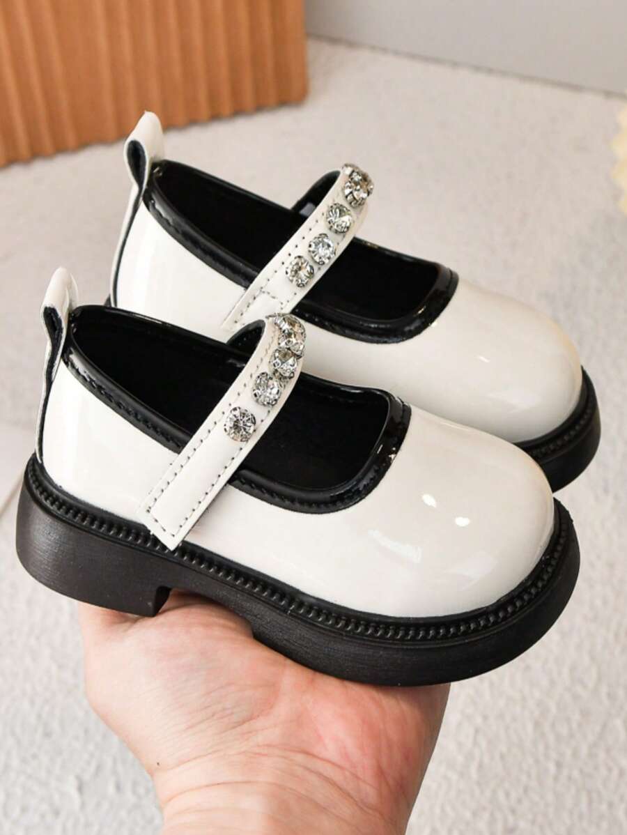 Mocassins style princesse élégants pour enfants, convenant pour toutes les saisons, chaussures adorables