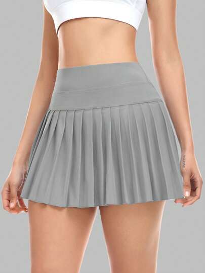 JoyGirl Gonna da tennis plissettata con pantaloncini per donna, gonna sportiva da golf, da allenamento e da corsa con tasche