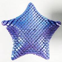 1 szt., drukowana w 3D, przegubowa figurka rozgwiazdy, symulacja wielostawowego zwierzęcia morskiego, ruchome stawy, plastik, nie wymaga prądu, nadaje się do dekoracji wewnątrz i na zewnątrz, różne rodzaje pomieszczeń, zabawka relaksacyjna | zabawny design | wielostawowa konstrukcja, prezent świąteczny