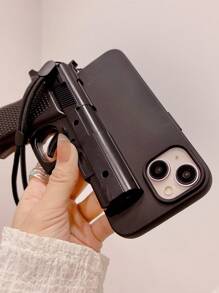 Funny Phone Case, Ugly Phone CaseNew Funny Toy Gun Styled Creative Personalized Shockproof, Anti-Fingerprint Protective Phone Case Compatible With IPhone 11/12/13/14/15/16 Pro/Pro Max
