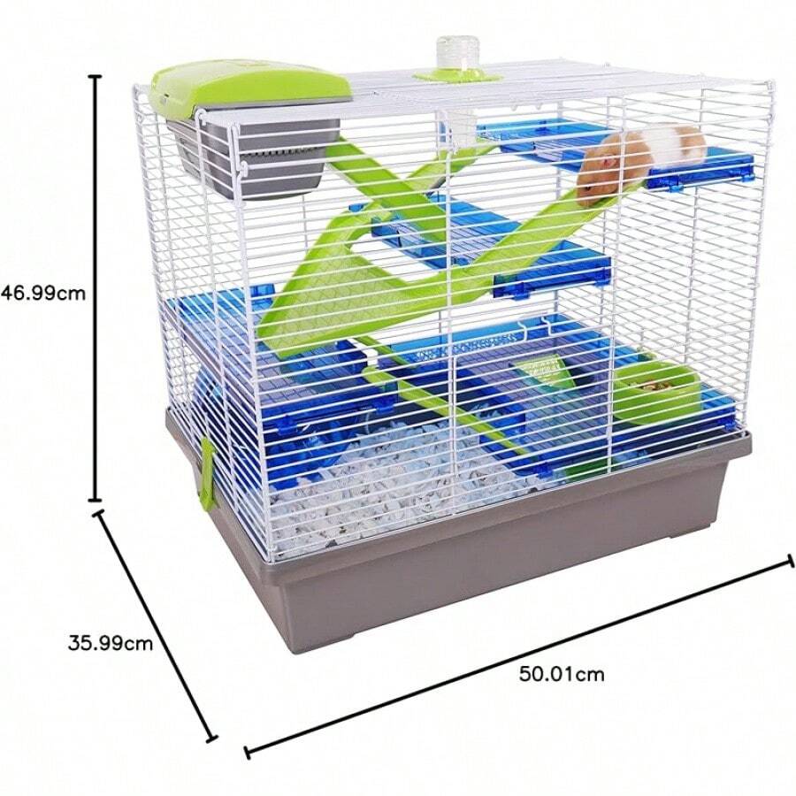 Pico XL Pink And Purple - Hamster And Small Animal Home / Cage - Xanh lá cây/bạc - Xem 1