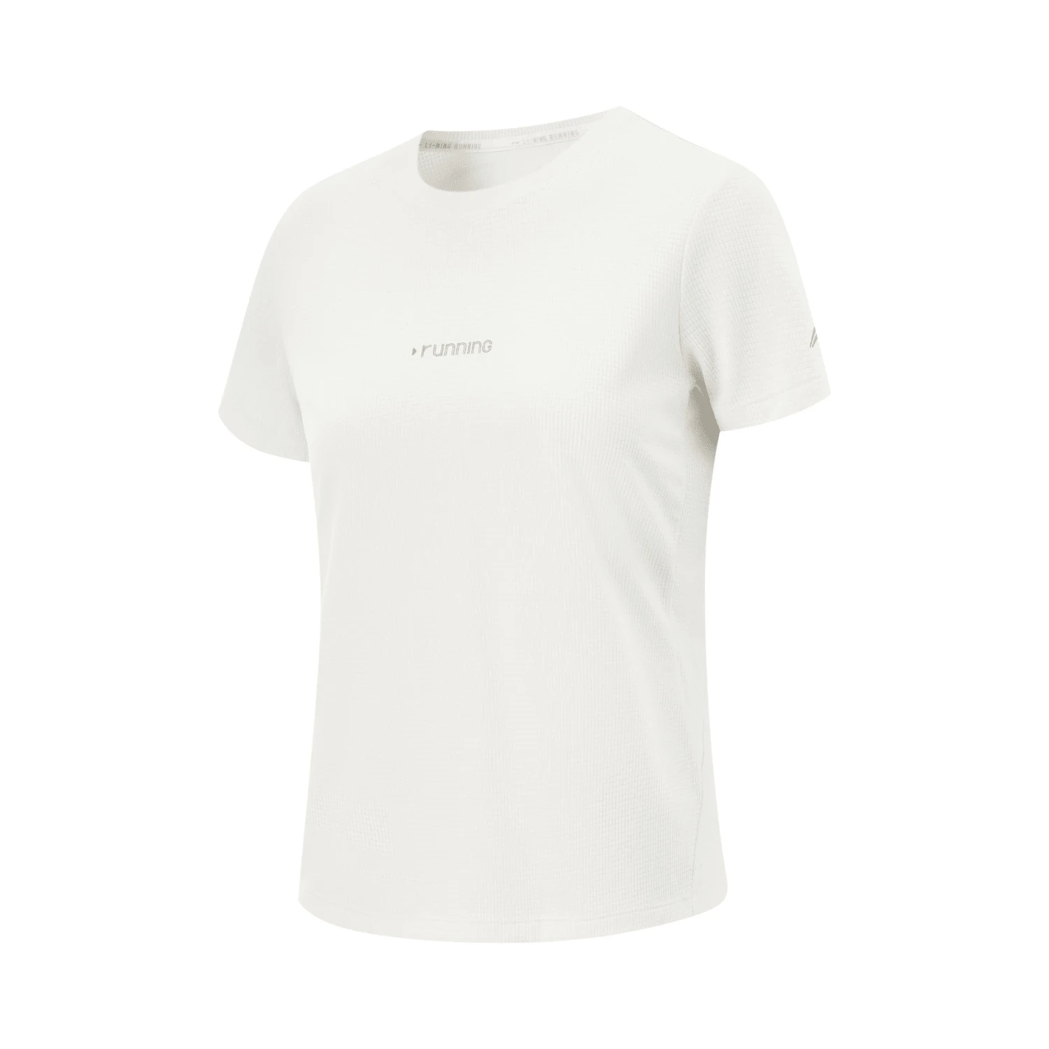 Li Ning Women's T-Shirt, Professional Sports, ATSV098, Authentic Official Store - Champagne White - View 1