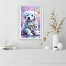 钻石画套装成人 DIY 钻石艺术套装初学者全钻圆形钻石圆点画宝石艺术套装家居墙面装饰礼物