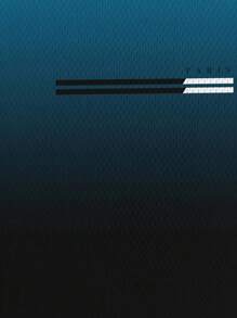 Men'S Casual Crew Neck T-Shirt With 3D Paris Letter Print, High-Definition Gradient, Summer Short Sleeve Top, Polyester 100% Slight Stretch, Regular Fit, Knit Fabric, 150gsm - Outdoor Apparel - Multicolor - View 2