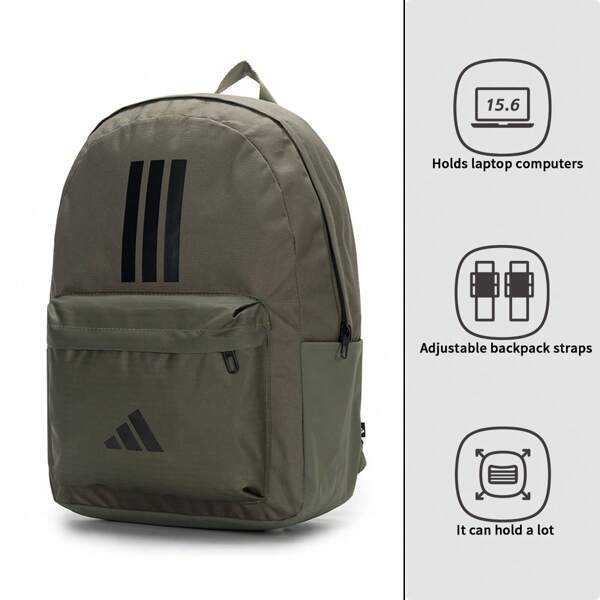 Adidas Large Capacity Backpack, Suitable For Men And Women, Computer/Laptop Bag, Sports Bag, Student Bag, Style No. IS7042