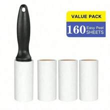 1/2/3/4pcs Mini Portable Tearable Lint Roller, Portable Hair Remover With Detachable Design, Tearable Sticky Lint Rollers, Lint Tape Rolle Rollers, Mini Portable Lint Rollers For Dust Removes Clothes Carpets Pets Hair,Travel Size Lint Roller, 30 Sheets Mini Lint Remover For Pet Hair Furniture Couch Carpet Car Seats,Car Accessories,Home Accessories Travel Stuff