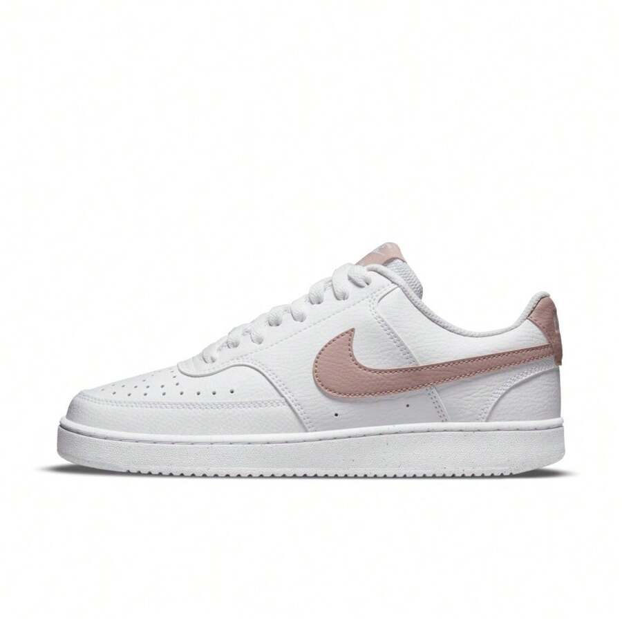 2025 Women's NIKE COURT VISION LO NN Low Top Sneaker/Retro Shoe DH3158-102 - White - View 1