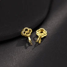 1pc Ruyi Pendant, Jade Buddha God, Golden Safety Buckle, Jade Pendant, Guanyin Universal Clip - Multicolor - View 3