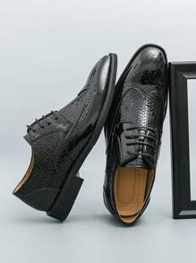 Plus Size Men's Dress Shoes, Formal Loafers, Business Casual Office Shoes, Breathable Dance Party Footwear