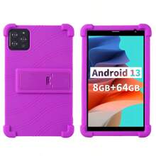 Case For Tronpad B8 / NEWISION VOLENTEX L8 Case 8 Inch Tablet Safe Shockproof Silicone Stand Cover For NEWISION Tablet Model L8 8 Inch Tablet Case Super Shockproof Soft Silicone Protective Case Stand Cover Thickened Four-Corner - Multicolor - View 10