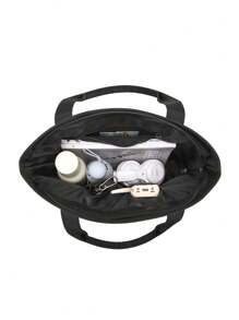 Men's Nylon Tote Handbag, Large Capacity Briefcase, Business Shoulder Bag For Men And Women Big Bag Camping - Multicolor - View 9