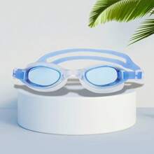 Adult Swimming Goggles With Adjustable Head Strap, Beach Essentials, Beach Accessories, Pool Float - Purple - View 4