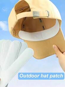 Parche absorbe sudor desechable para borde de sombrero, parche anti suciedad para sombrero, parche absorbente de sudor para sombreros de verano para exteriores, accesorios portátiles y de ocio para viajes al aire libre, artículos desechables para viajes, artículos esenciales de hotel para viajes, artículos esenciales para el exterior, artículos para la habitación, miniartículos de playa para viajes, artículos desechables para períodos, accesorios de baño, artículos de enfriamiento para verano.