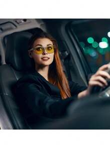 KooKeg Night Vision Driving Glasses Anti Glare Fit Over Glasses For Men Women Polarized Nighttime Glasses CK0250 - 007 - 查看 2