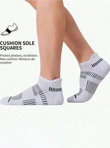 12 pares de calcetines cortos para tobillo para hombre, con almohadillado, que absorben la humedad, ultra suaves, transpirables, minimalistas y de moda, para uso en primavera y verano, para parejas