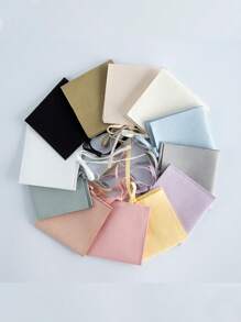 5pcs + Microfiber Full Coverage Drawstring Gift Bags - Multicolor - View 5