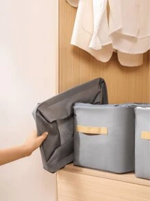 1pc Multi-Functional Dust Cover Bag, Non-Woven Fabric Material, Durable, For Quilt, Clothes Storage & Moving, Oversized Capacity, Dust & Moisture Proof