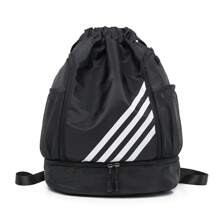 Basketball Bag/Sports Gym Bag, Lightweight Outdoor Drawstring Backpack, Casual For Fitness, Yoga, Travel - Multicolor - View 12
