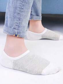 1/3/5 Pairs Men's Spring And Summer Thin Boat Socks Mesh Refreshing, Breathable, Sweat-Absorbent Youth Sports Invisible Socks With Shallow Mouths That Will Not Fall Off The Heel