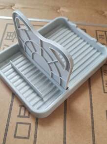 قطعة واحدة من رف تخزين الأغطية، حامل متعدد الوظائف للأغطية والمغارف، منظم مريح لملحقات سطح المطبخ