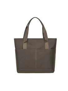 Men's Nylon Tote Handbag, Large Capacity Briefcase, Business Shoulder Bag For Men And Women Big Bag Camping - Multicolor - View 4