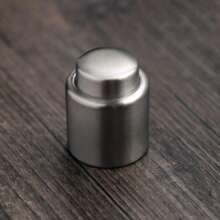 Tapones de vino reutilizables - Mantenga su vino fresco y a prueba de fugas con estos preservadores al vacío, para uso comercial en restaurantes y bares, tapones de botella de vino tinto para uso doméstico, tapón de botella de champán sellado con silicona, tapón de vino de preservación compacto, herramientas de bar, nuevos tapones de vino al vacío reutilizables para botellas de champán de hotel, juego de tapones y selladores de vino a prueba de fugas para restaurante, accesorio de cocina.