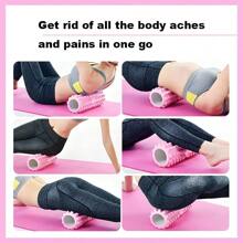 Cut Out Yoga-Säule EVA Balance Rolle Körperaufbau Massageschaum Schaft Muskellockerung Keule