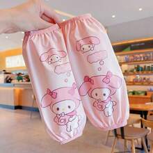 Sanrio 1对儿童袖套可爱防水防油防污防尘儿童羽绒服袖套