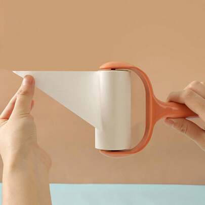 Lint Roller Refill Sheets, Strong Adhesive Re-Stickable Fabric, Bedding & Clothes Cleaner, Includes Handle Accessory, Home Use