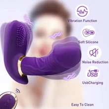 Wearable Panty Vibrators Clitoral Adult Sex Toys For Women Or Couples, Remote Control Clit Vibrator With 7 Vibrating Modes Vibrating Panties Quite Rose Dildos Sex Machine Rose Sex Toys For Women, Clitoral Vibrator Sex Stimulator With 7 Vibrating Modes,Clitoral Nipple Adult Toy Massager Rose Sex Stimulator Sex Toys For Women Couple