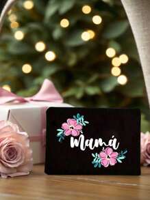 妈妈的礼物，送给妈妈妹妹的生日礼物，字母“Mama”花朵设计，四色化妆包礼物，大容量女性旅行化妆包洗漱用品，DIY收纳包，送给女生的礼物，便携可折叠收纳包，适合个人旅行化妆品收纳，旅行小包洗漱包，生日礼物，旅行化妆工具，生日礼物，旅行必需品和宿舍必需品，满足日常旅行需求。 - 彩色 - 查看 3