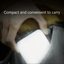 Luz LED para selfie de bolsillo compatible con iPhone, , iPad, teléfonos móviles, computadoras portátiles, clip, flash de relleno, video, fotografía, lámpara de anillo para fotografía - Negro - Ver 6