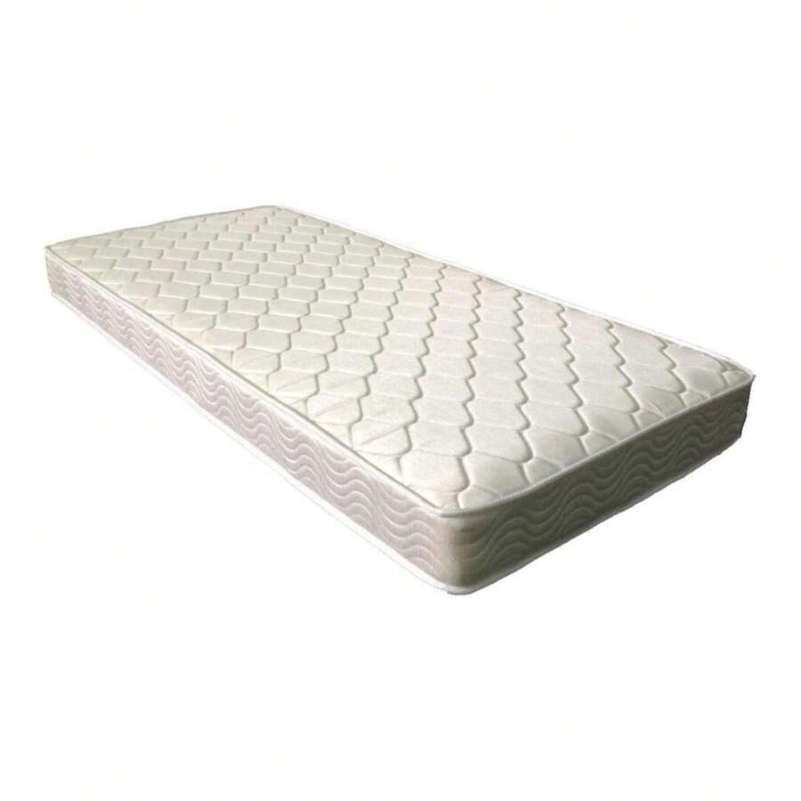 Home Life 3260 Twin Polyester Mattress,  Firm, White