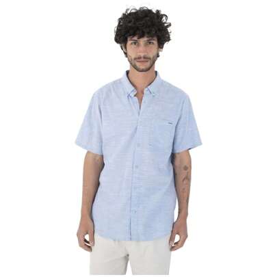 Hurley Cz6661 Short Sleeve Polo Shirt For Men And Women In Blue ✅ Delivery 24/72h To Spain (Peninsula)