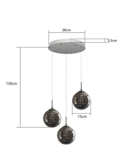 LED Lamp Modern fdf2 - Afbeelding 9