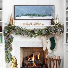 Artificial Flowers12Pcs Shiny Single Long Stem 40cm/15.75in Large 8cm/3.14in Glitter Roses Head Fake Roses Bouquet For Party Home Wedding Centerpiece Office Table Centerpieces Christmas Garland Decorations