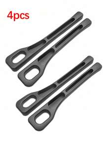 2pcs Car Seat Gap Filler Organizer Pockets, Dual Slot Design For Keys, Phones, Made Of Soft Material, Non-Deformable, Car Interior Accessory