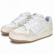 Adidas Originals Adidas Adidas Clover Men's Shoes Women's Shoes FORUM LOW CLASSIC Basketball Style Sports Casual Shoes Board Shoes White Shoes ID6858