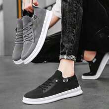 TENIS CASUAL PARA HOMBRES - Gris - Ver 5