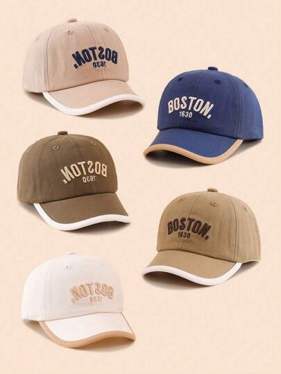 1 Piece Of Children 1-4Y Multi-Color Adjustable Sunshade Versatile Decorative Fashion Children's Baseball Cap, Suitable For Spring And Summer Festivals Often Go Out To Play Wear