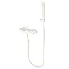 YUNRUX Grifo de bañera con cascada Grifo de ducha de agua fría y caliente Grifo de bañera con grifo de ducha Grifo de ducha de baño Grifo de bañera