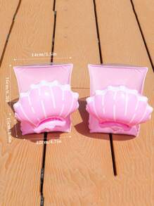 2pcs Summer Inflatable Arm Bands, Pool Party Arm Sleeves For Swimming Training, Water Sports, Suitable For Beginner Swimmers, Great Gift For Party, Graduation, Birthday And Other Occasions