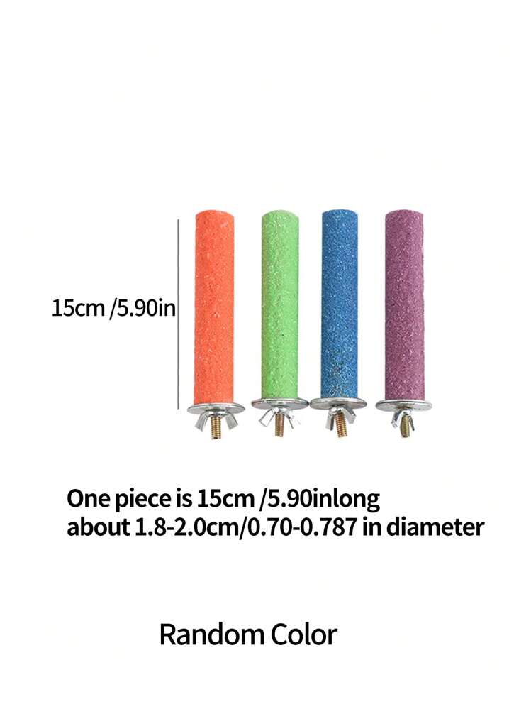 1pc Bird Water Feeder, Automatic Water Feeder And Food Dispenser For Birds, Parrots Pet Anti-Spill Water Bottle, Water Cup, Water Tank, Parrot Perch, Bird Claw Grinding Bar, Sand Bar - Multicolor - View 16