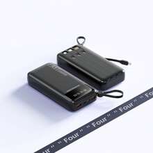 Sạc dự phòng 4 đường 20000mAh/10000mAh, thích hợp cho iPhone và sử dụng ngoài trời. - Nhiều màu - Xem 8